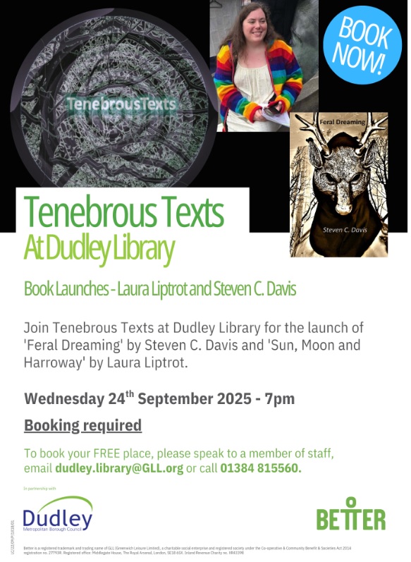 Dudley Library - Tenebrous Texts Book Launch